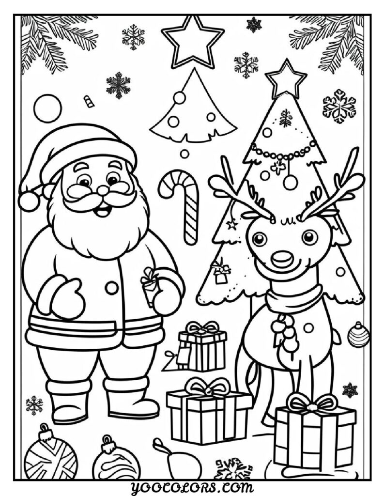 Christmas Coloring Pages for Kids: Top 23 Festive Designs to Print 10 CHRISTMAS COLORING PAGES christmas coloring pages for toddlers pdf
