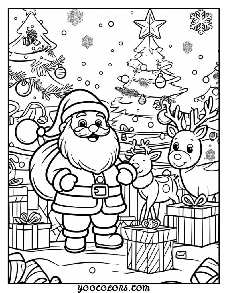 Christmas Coloring Pages for Kids: Top 23 Festive Designs to Print 8 CHRISTMAS COLORING PAGES cute christmas coloring sheet pdf