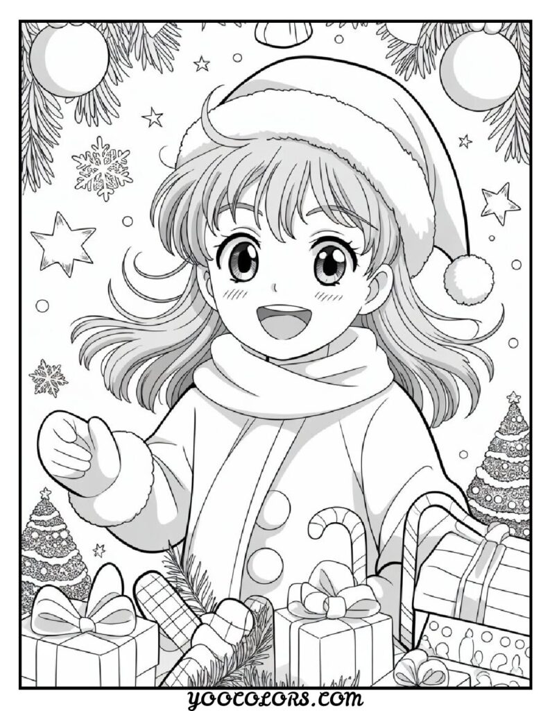 Christmas Coloring Pages for Kids: Top 23 Festive Designs to Print 9 CHRISTMAS COLORING PAGES for kids pdf