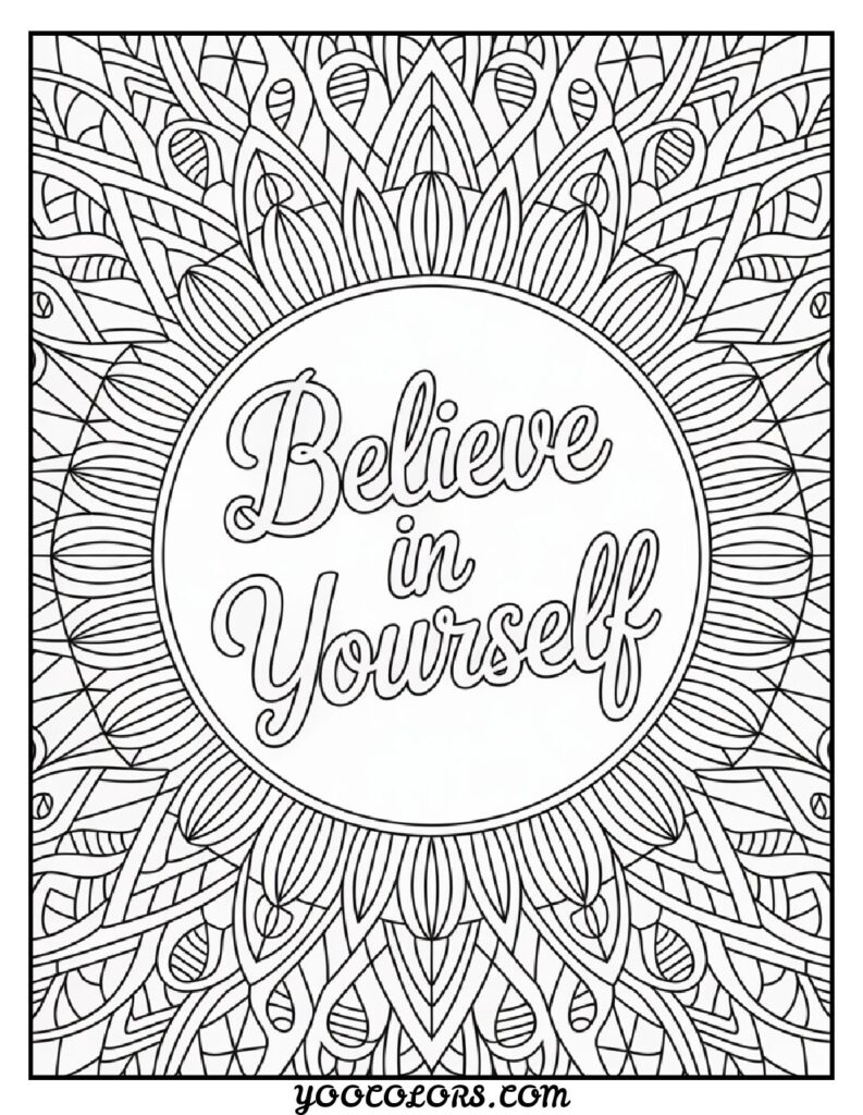 Free Printable Mandala Coloring Pages: 26 Intricate Designs Blending Art, and Spirituality 26 Mandala flowers coloring pages inspirational quotes pdf