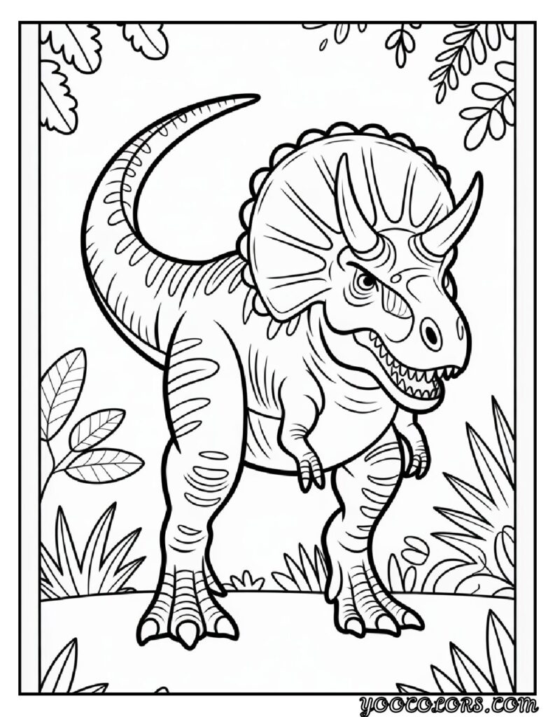 T-Rex Coloring Pages: Top 20 Printable Designs for Kids and Adults 3 T rex coloring pages detailed T Rex pdf