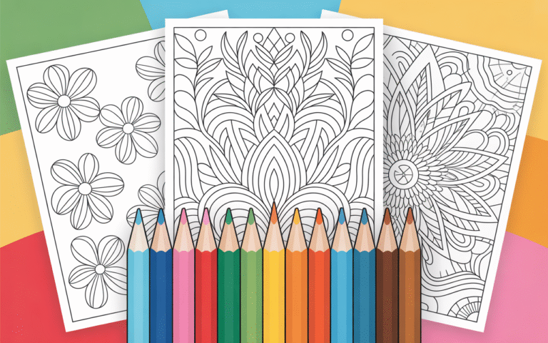 Adult Coloring Page Ideas: 60 Best Designs for Relaxation and Creativity