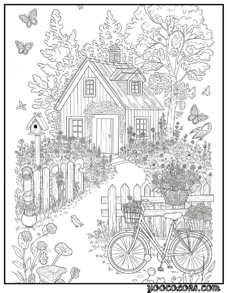 65+ Beautiful Cottagecore Coloring Pages for Relaxation and Creativity 54 Cottagecore Coloring Pages Free Cottagecore Coloring Pages PDF pdf