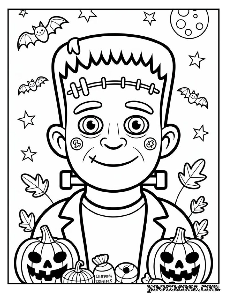 20 Halloween Coloring Pages for Fun and Creative Festive Activities 21 Halloween coloring pages 17 pdf