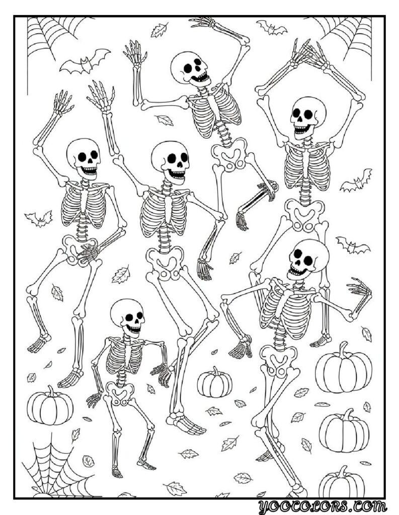 20 Halloween Coloring Pages for Fun and Creative Festive Activities 12 Halloween coloring pages 8 pdf