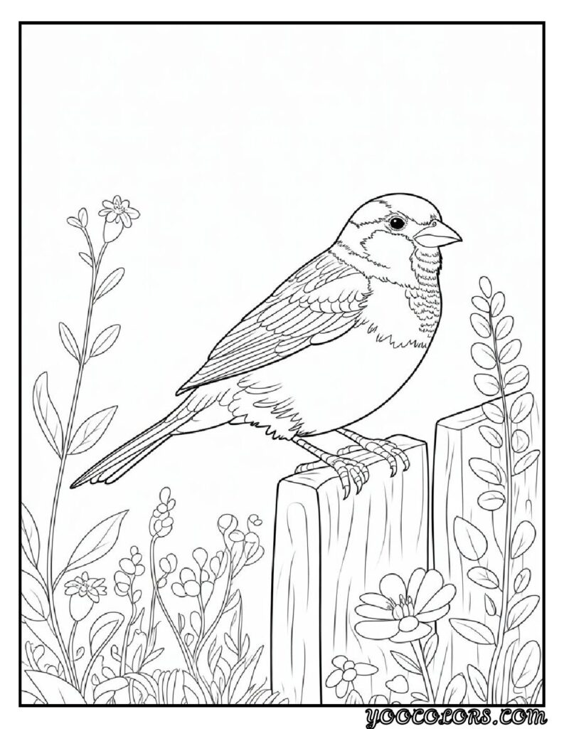 Birds Coloring Pages A Fun and Creative Way to Explore the World of Birds 7 bird coloring pages 5 pdf
