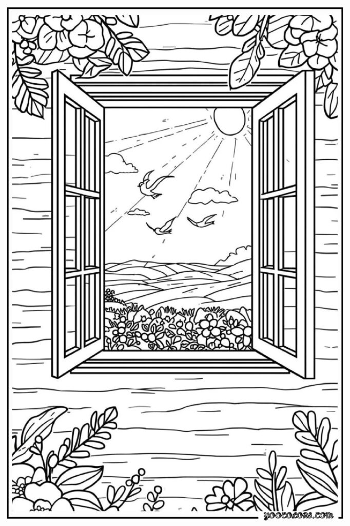 65+ Beautiful Cottagecore Coloring Pages for Relaxation and Creativity 10 cottage core COLORING PAGES 10 pdf