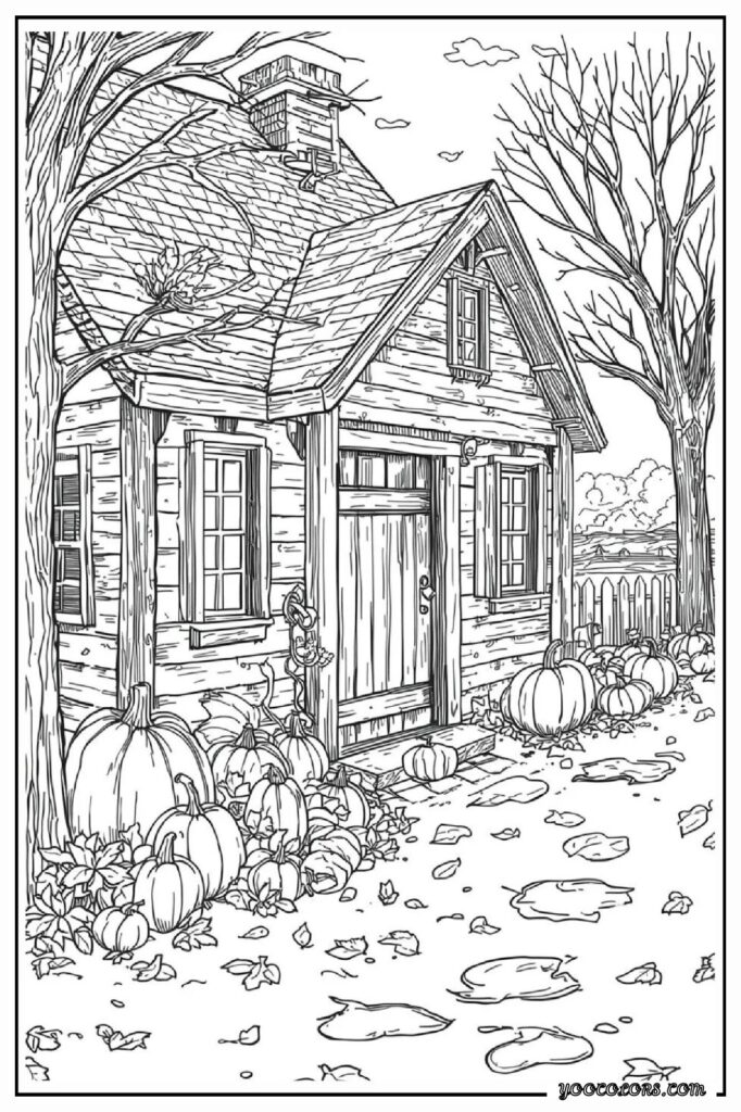65+ Beautiful Cottagecore Coloring Pages for Relaxation and Creativity 25 cottage core COLORING PAGES 24 pdf