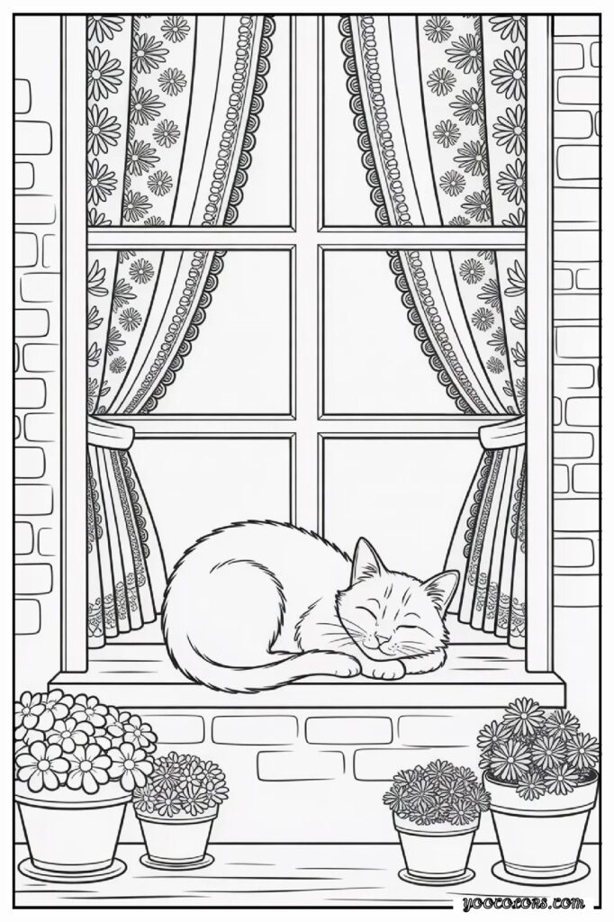 65+ Beautiful Cottagecore Coloring Pages for Relaxation and Creativity 36 cottage core COLORING PAGES 37 pdf