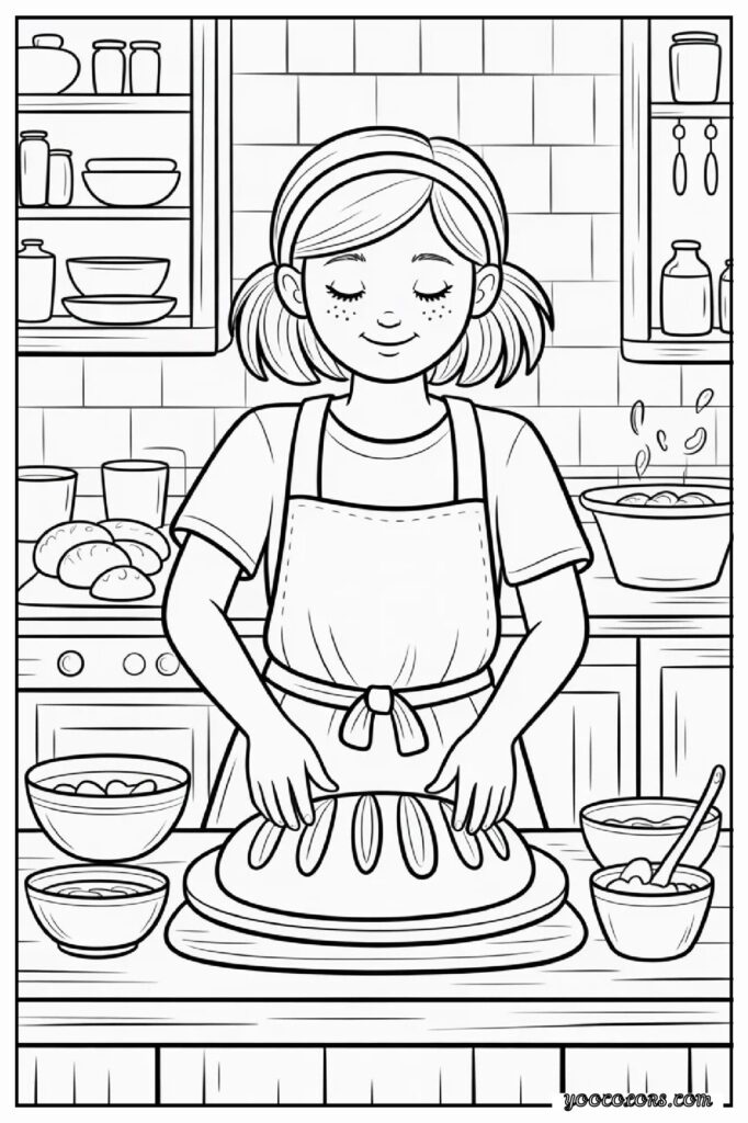 65+ Beautiful Cottagecore Coloring Pages for Relaxation and Creativity 41 cottage core COLORING PAGES 40 pdf