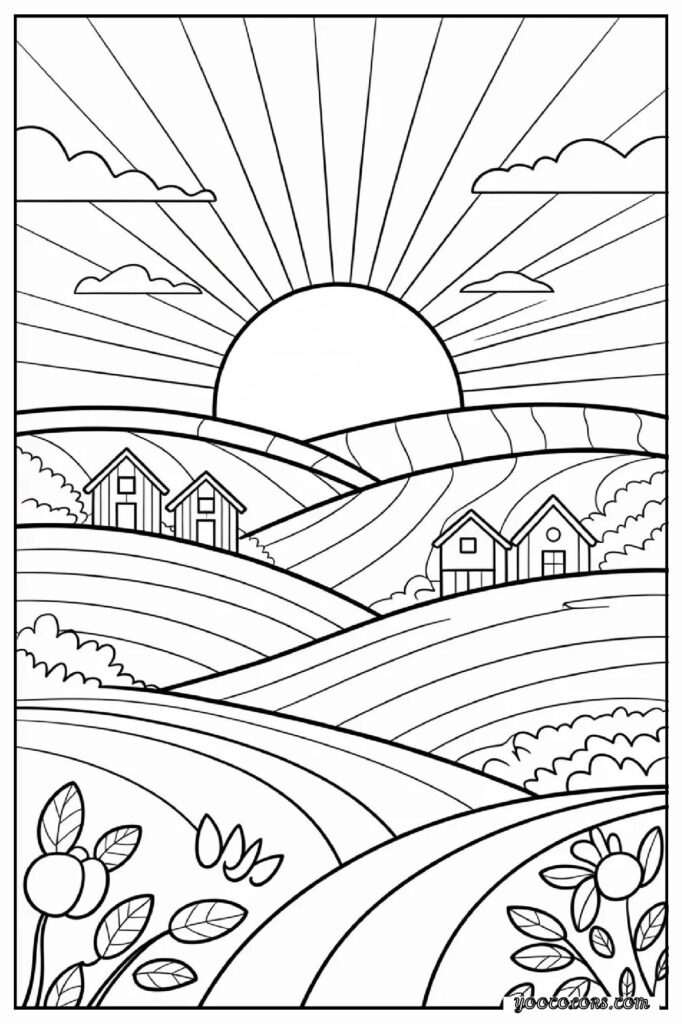 65+ Beautiful Cottagecore Coloring Pages for Relaxation and Creativity 43 cottage core COLORING PAGES 42 pdf