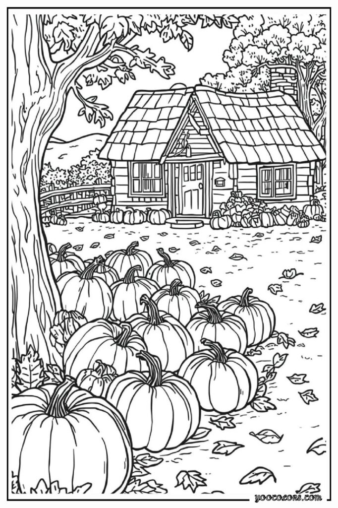 65+ Beautiful Cottagecore Coloring Pages for Relaxation and Creativity 7 cottage core COLORING PAGES 5 pdf