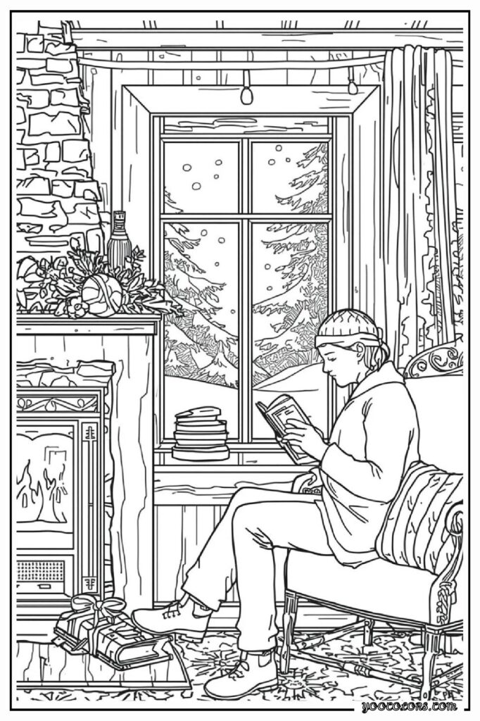 65+ Beautiful Cottagecore Coloring Pages for Relaxation and Creativity 53 cottage core COLORING PAGES 52 2 pdf