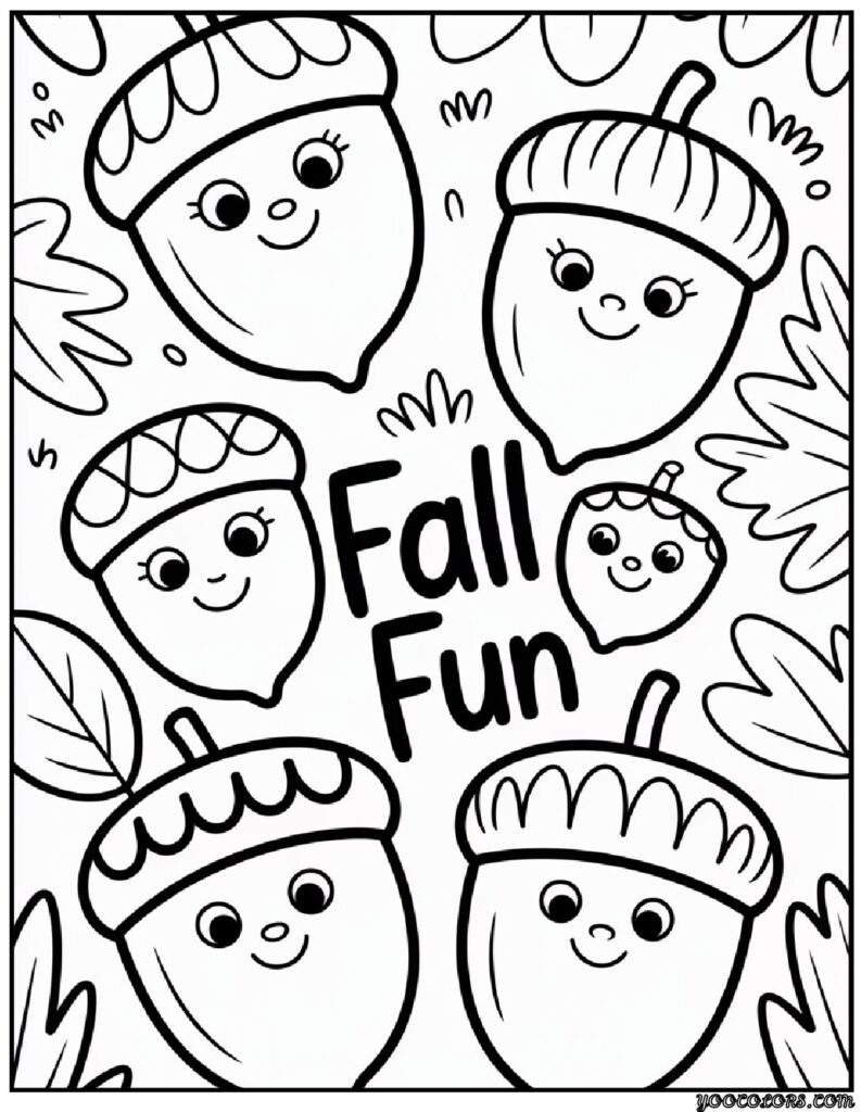Fall Coloring Sheets for Preschoolers: Fun, Creativity, and Learning Combined 3 fall coloring sheets for preschoolers 1 pdf
