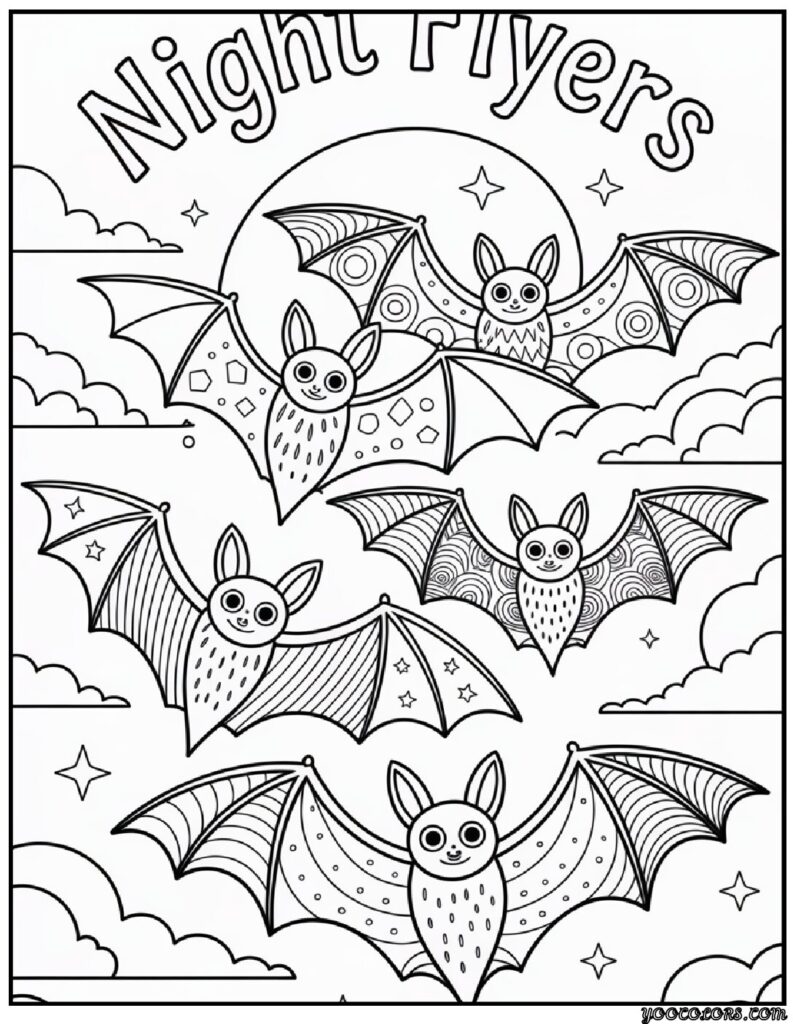 Halloween Coloring Pages for Adults: Intricate Spooky Designs to Print 15 halloween coloring pages for adults bats pdf