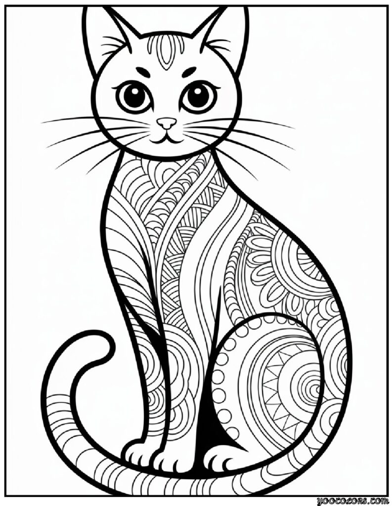 Halloween Coloring Pages for Adults: Intricate Spooky Designs to Print 16 halloween coloring pages for adults mandala black cat pdf
