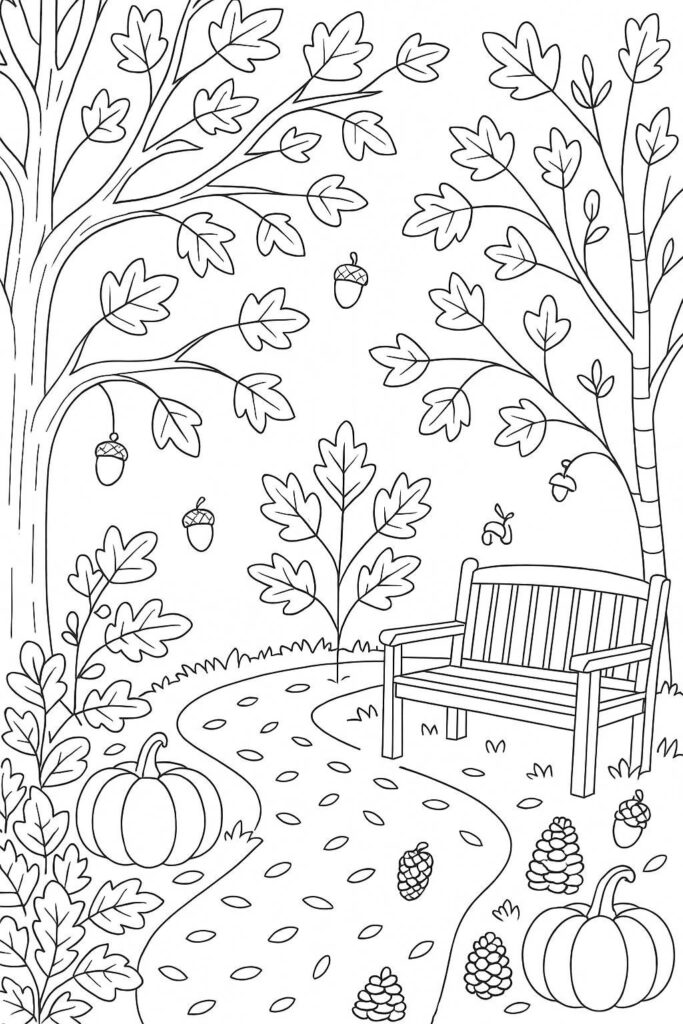 Fall Coloring Pages for Adults 19 Creative Designs to Inspire Relaxation 40 Benefits of Fall Coloring Pages for Adults
