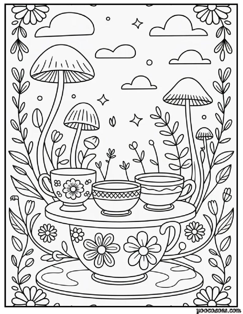 Adult Coloring Pages Pinterest – Free, Printable & Creative Ideas 8 Adult Coloring Pages Pinterest cottagecore scene 1.webp pdf