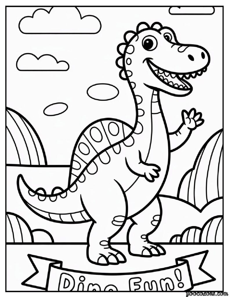 Dinosaur Coloring Pages Spinosaurus – Free & Printable Fun 9 Dinosaur Coloring Pages Spinosaurus Cartoon Spinosaurus Smiling.png pdf