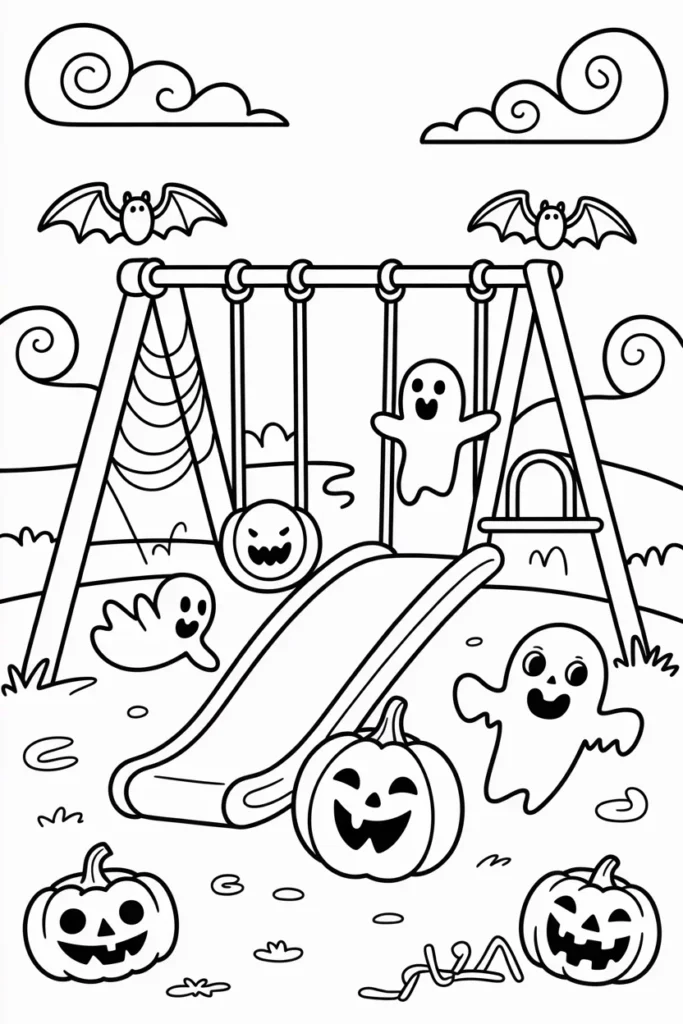Halloween Coloring Sheets Free – Printable & Fun for Kids and Families 2 halloween coloring sheets free