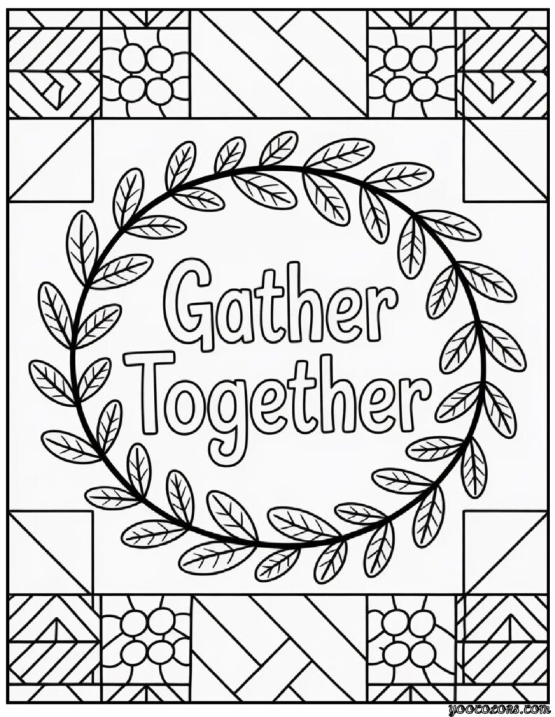 Thanksgiving Coloring Pages Printable – Free, Fun, and Festive Ideas for Kids & Adults 10 Quilted Quote Panel.webp pdf