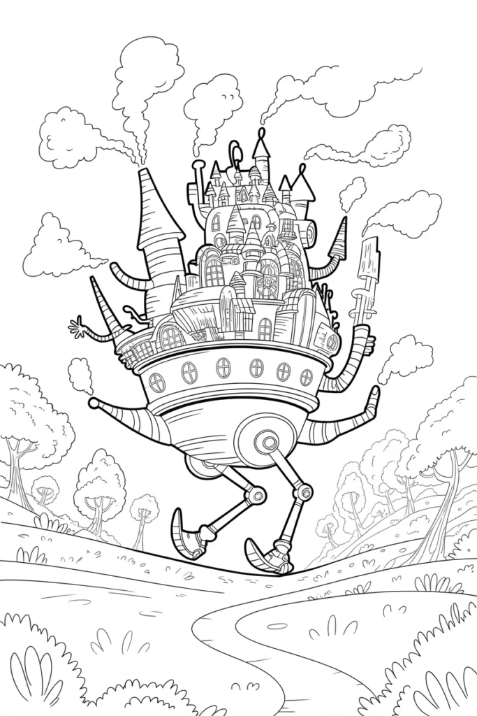 anime coloring pages 