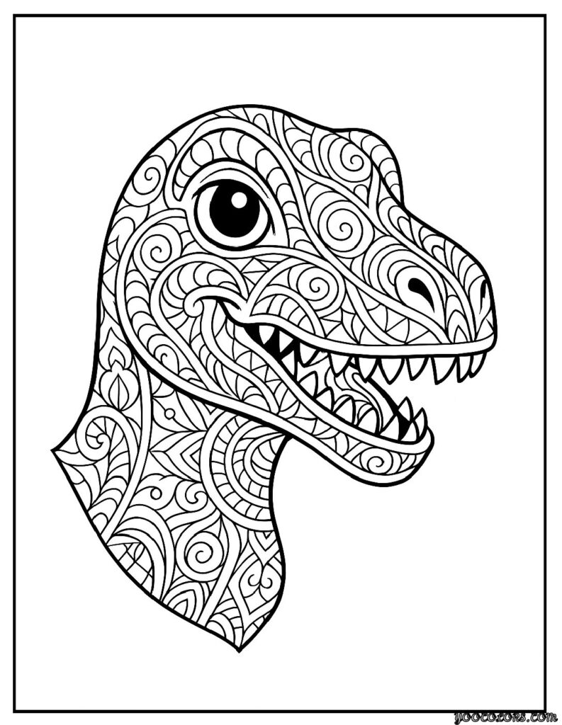 Dinosaur Coloring Pages Velociraptor – Free & Printable Fun 14 dinosaur coloring pages velociraptor 2 pdf