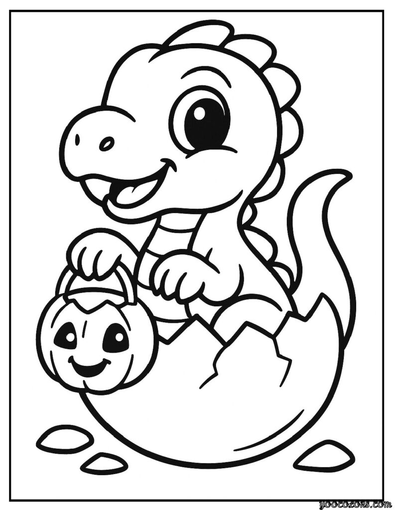Dinosaur Coloring Pages Velociraptor – Free & Printable Fun 3 dinosaur coloring pages velociraptor Baby Velociraptor with Egg.png pdf