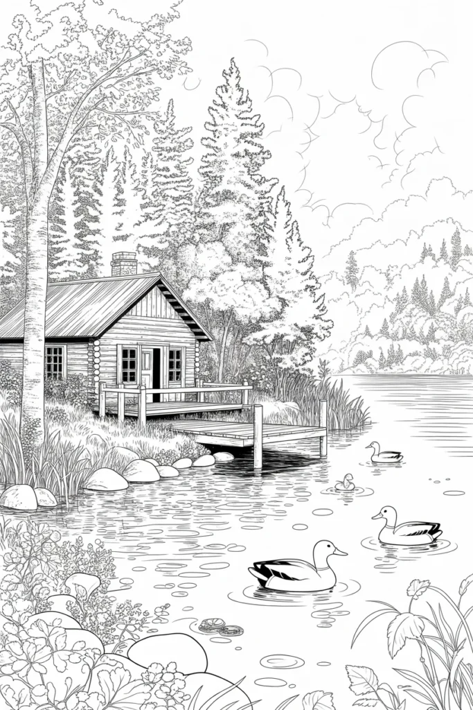 Autumn Fall Coloring Pages – Cozy, Printable & Fun for All Ages 2 autumn fall coloring pages