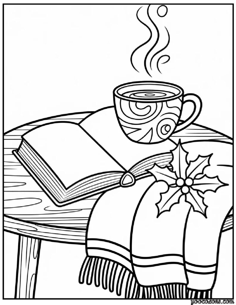 Christmas Coloring Pages for Adults – A Joyful Escape into Holiday Art 19 Christmas coloring pages adult 14 pdf