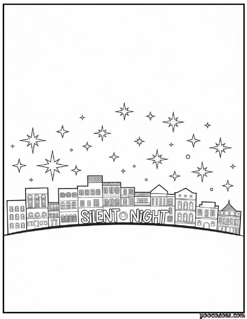 Christmas Coloring Pages for Adults – A Joyful Escape into Holiday Art 21 Christmas coloring pages adult 16 pdf
