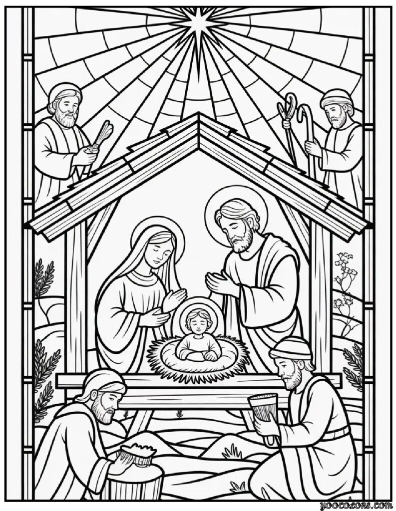Christmas Coloring Pages for Adults – A Joyful Escape into Holiday Art 8 Christmas coloring pages adult 7 pdf