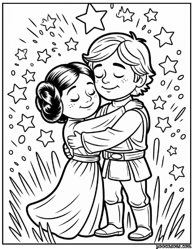 Star Wars Coloring Pages Princess Leia – Coloring the Courage of a Galaxy Icon 4 Stra war coloring pages princess leia 3 pdf