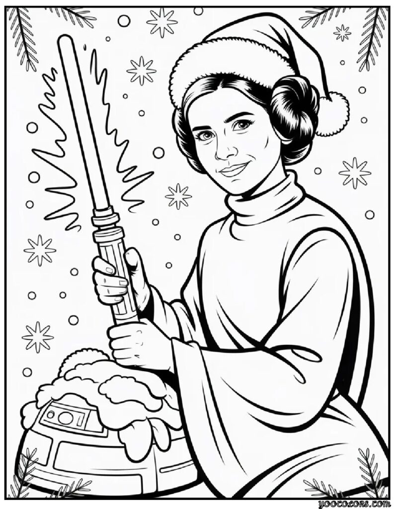 Star Wars Coloring Pages Princess Leia – Coloring the Courage of a Galaxy Icon 9 Stra war coloring pages princess leia 6 pdf