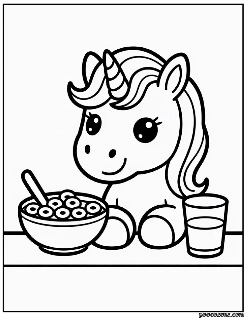 Unicorn Coloring Pages for Preschoolers: Magical Learning Through Creative Play 3 Unicorn Coloring Pages for Preschoolers 1 pdf