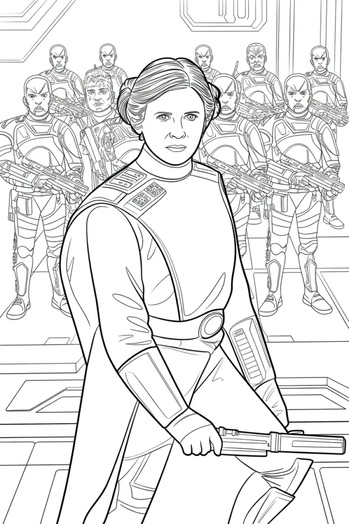 Star Wars Coloring Pages Princess Leia – Coloring the Courage of a Galaxy Icon 1 Star Wars Coloring Pages Princess Leia