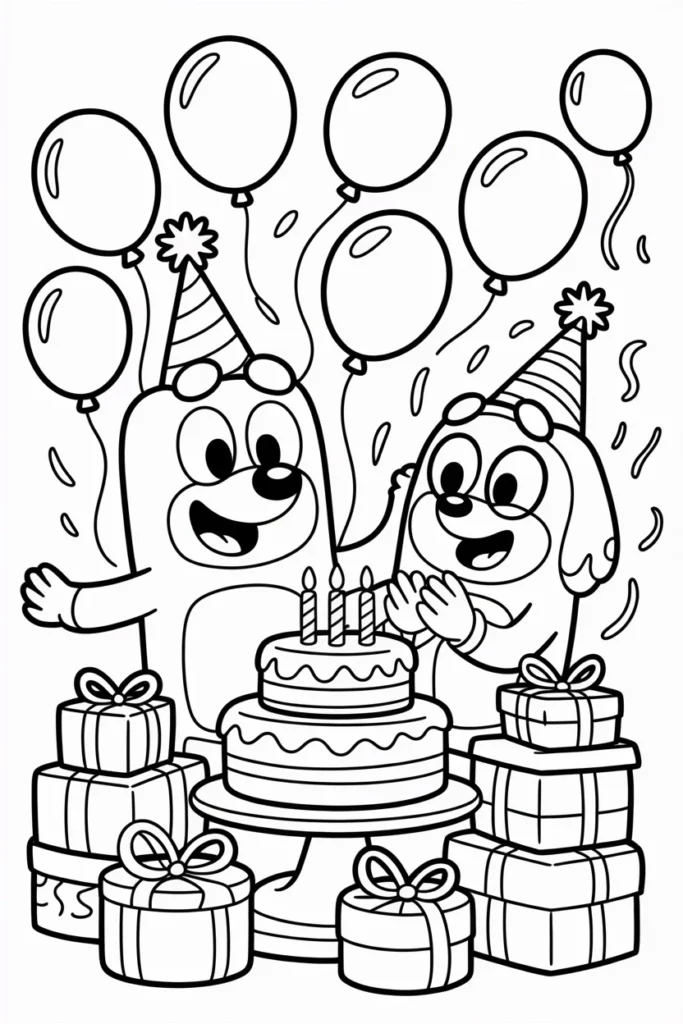 Kids Coloring Pages Bluey – Free Printable & PDF Coloring Sheets for Kids 1 kids coloring pages bluey