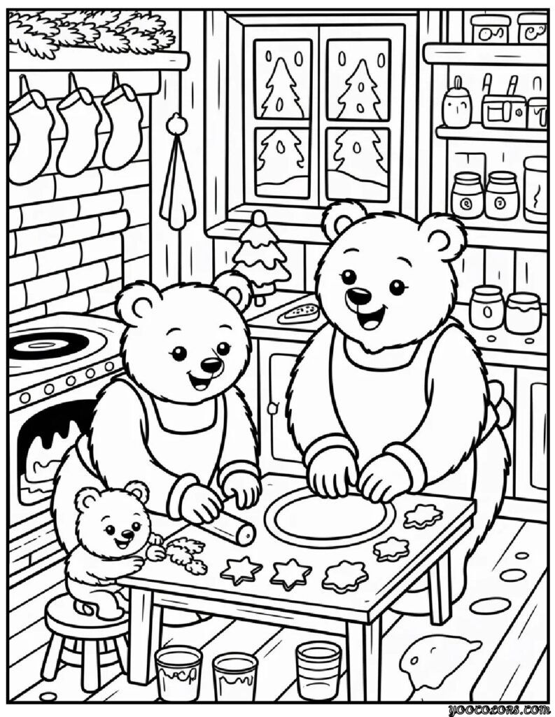 animal coloring pages christmas 9 pdf