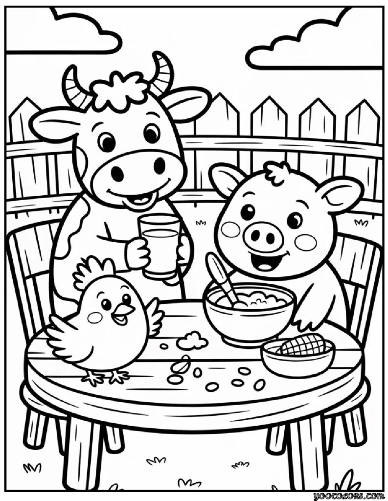 Animal Coloring Pages Preschool: Learning Through Creativity 5 animal coloring pages preschool 2 pdf