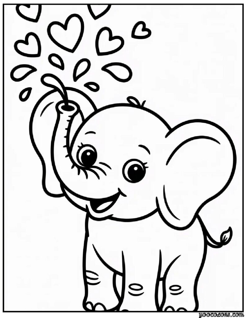 animal coloring pages toddlers 7 pdf
