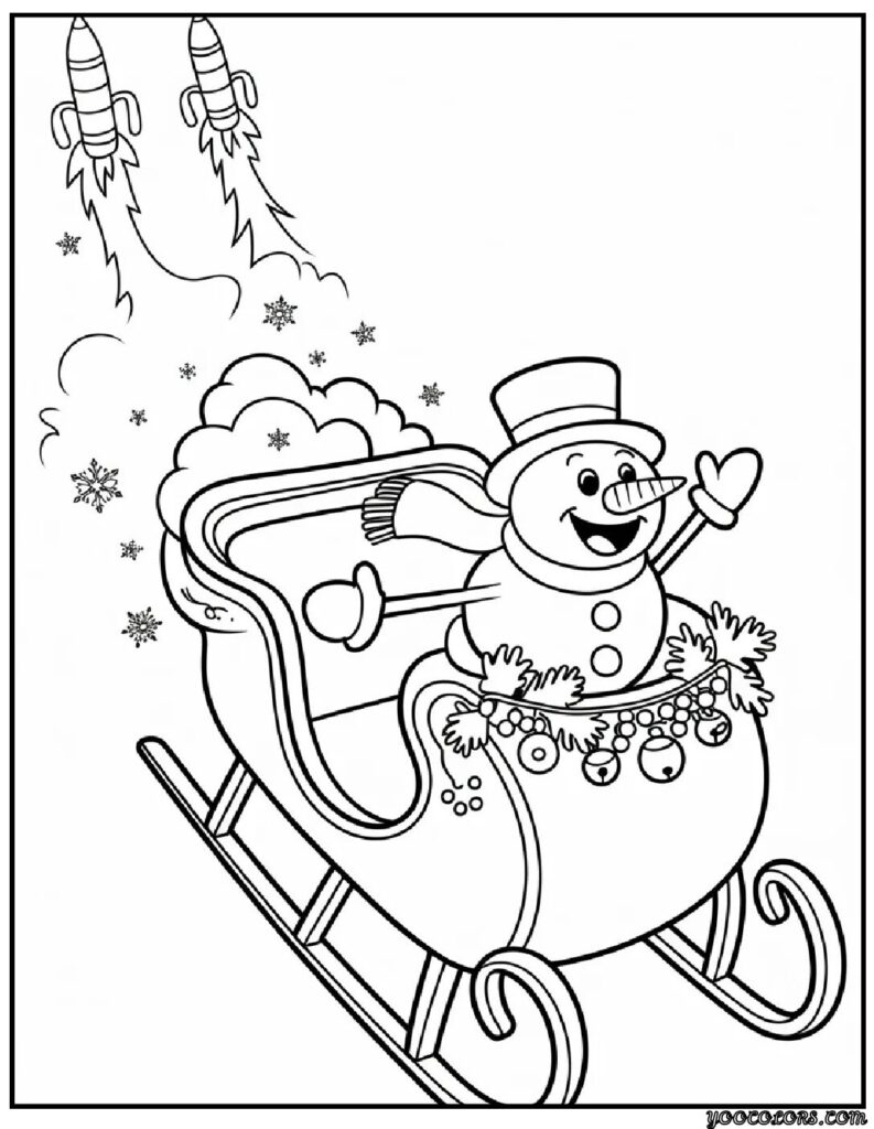 christmas coloring pages cartoon 3 1 pdf