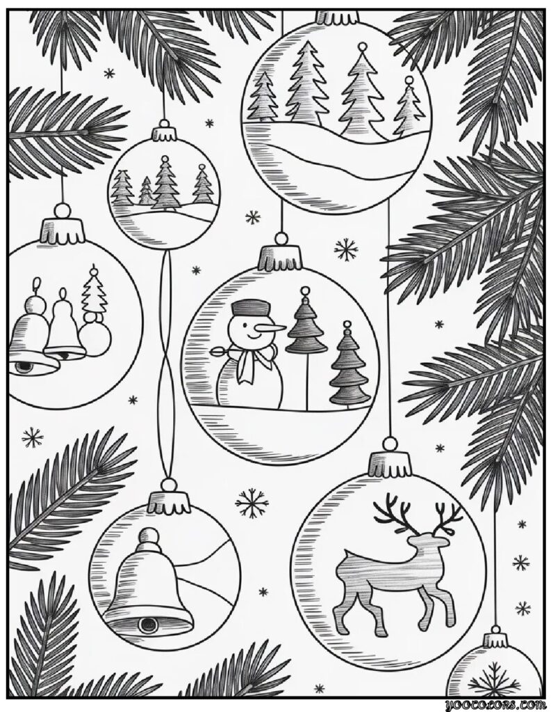 Christmas Coloring Pages Detailed – Beautifully Intricate Holiday Art for All Ages 8 christmas coloring pages detailed 5 pdf