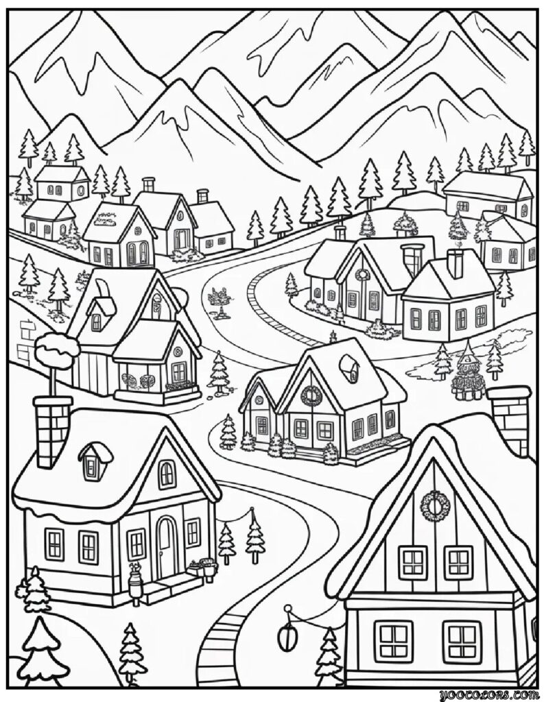 Christmas Coloring Pages Detailed – Beautifully Intricate Holiday Art for All Ages 5 christmas coloring pages detailed 6 pdf