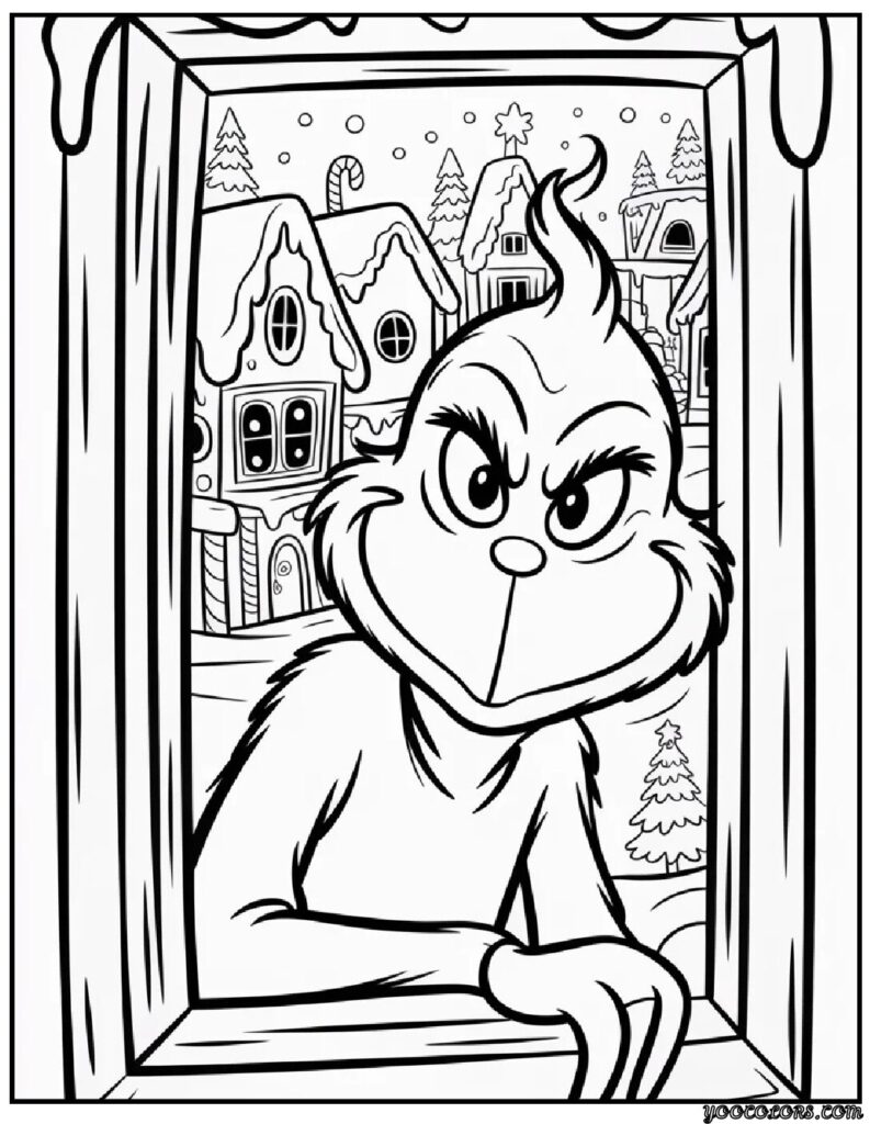 christmas coloring pages grinch 3 pdf