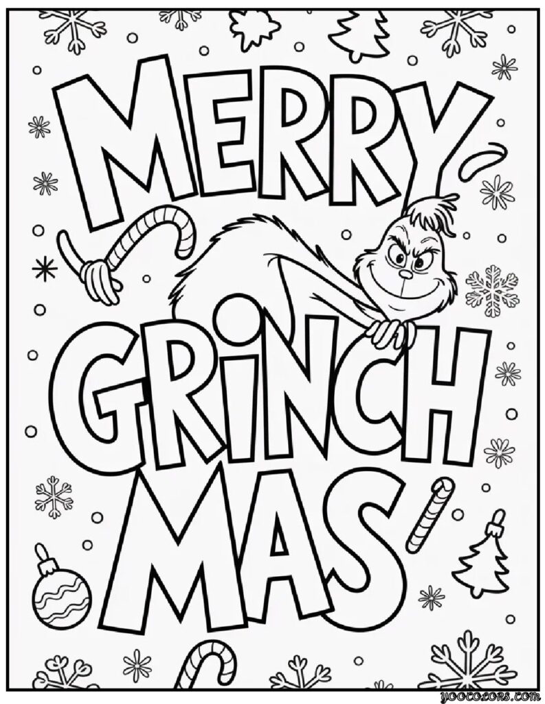 christmas coloring pages grinch 4 pdf