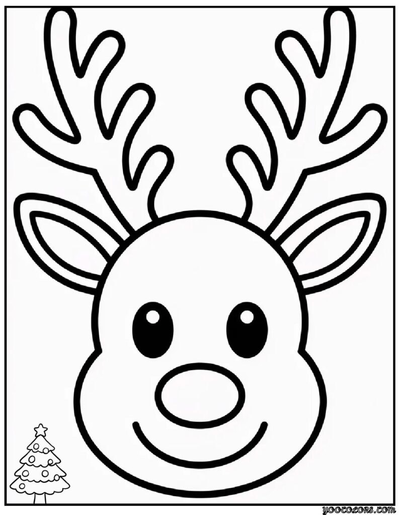 christmas coloring pages simple 2 1 pdf