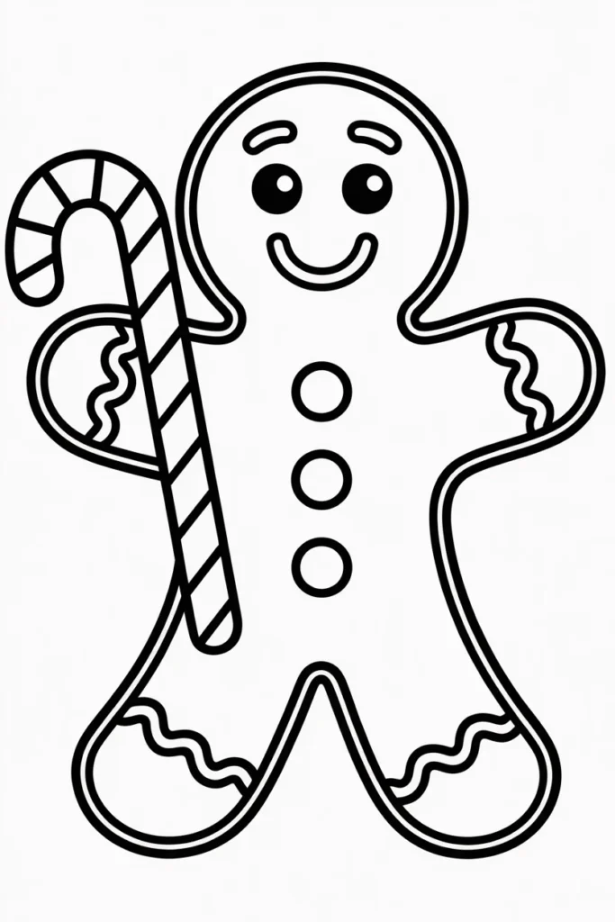 christmas coloring pages simple
