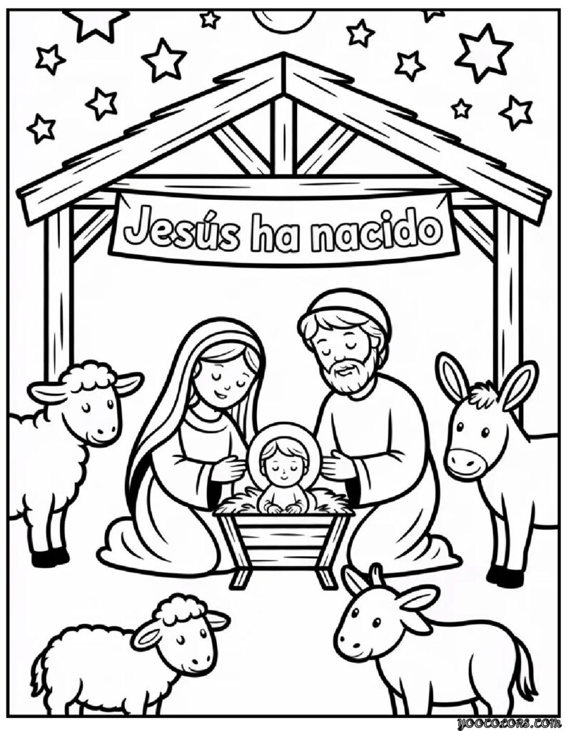 Christmas Coloring Pages in Spanish - Celebrate Navidad with Colors, Culture, and Joy 10 christmas coloring pages spanish 3 pdf