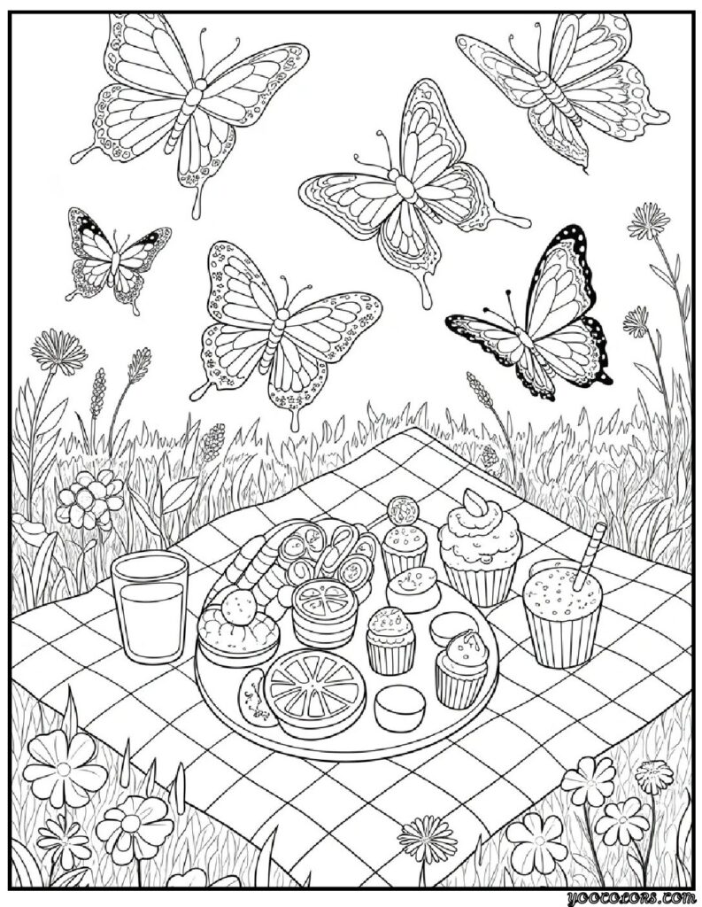 Kids Coloring Pages Butterfly – Free Printable & PDF Coloring Sheets 6 chrsitmas coloring pages butterfly 5 pdf
