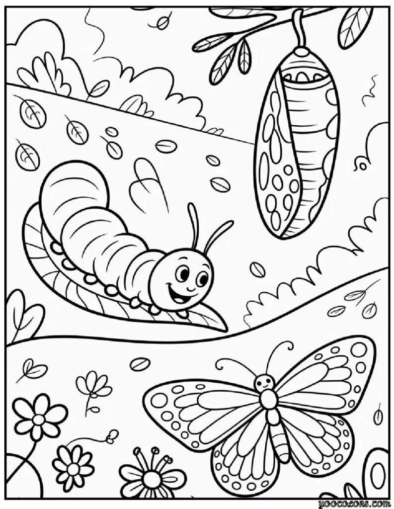 Kids Coloring Pages Butterfly – Free Printable & PDF Coloring Sheets 10 chrsitmas coloring pages butterfly 9 pdf